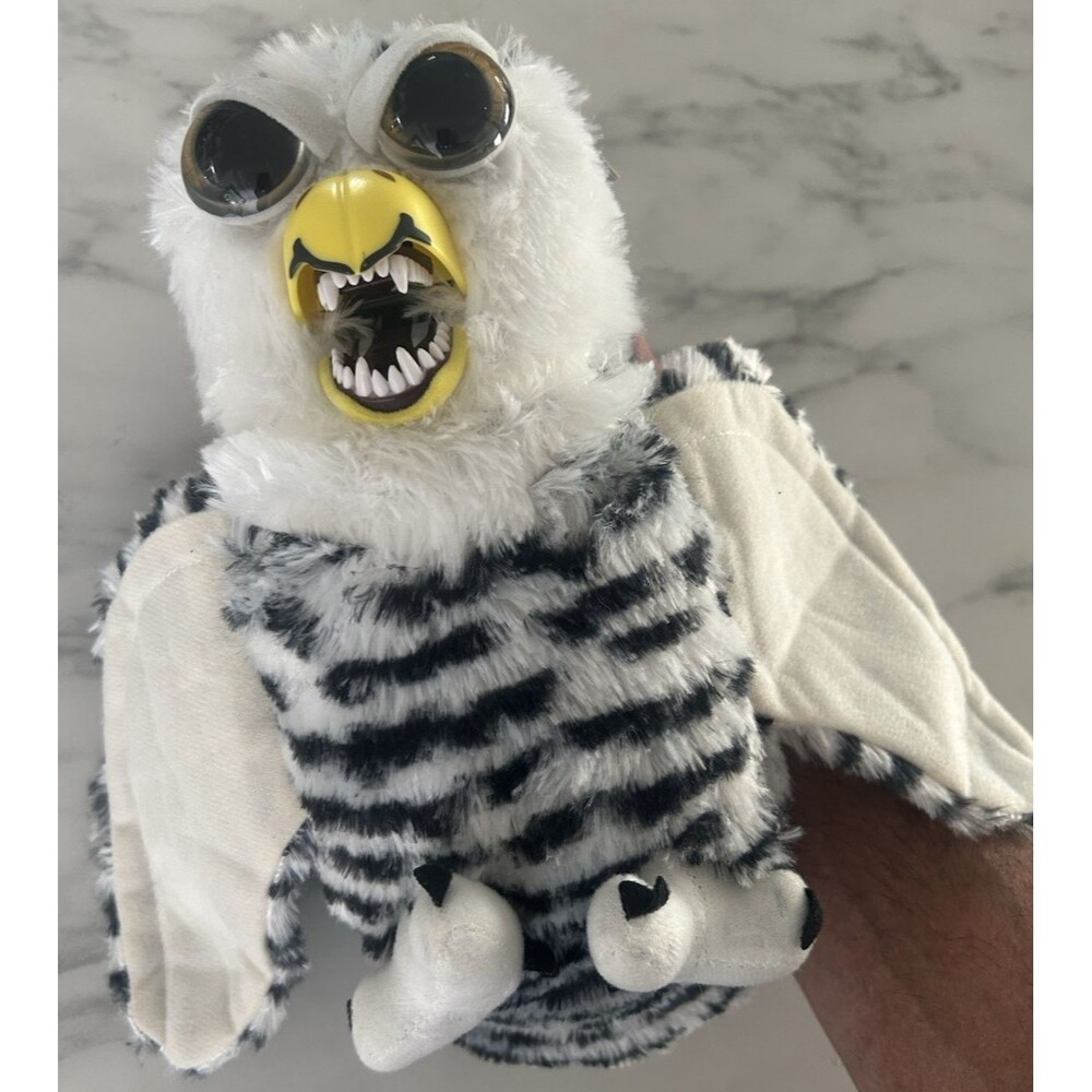 New Feisty Pets Henry Whodunnit Snow Owl Plush Toy Gift for Cranky Kids NWT
